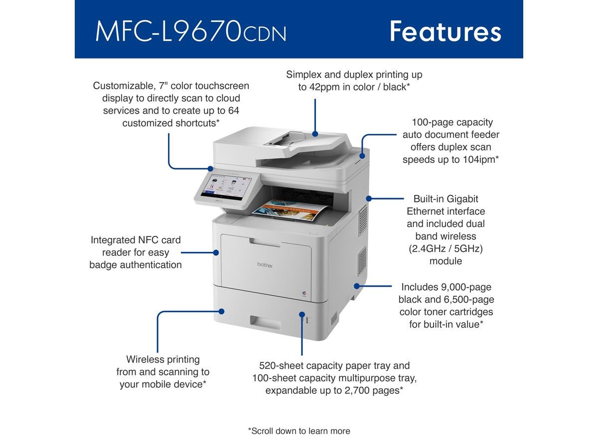 MFC-L9660 Features 1